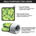 thumbnail image 7 of Green and Yellow Modern Art Geometric Kitchen Oven Mitt and Pot Holder Sets 2 Pcs for Baking, Cooking and Grilling, Heat Resistant Up To 392 °F, 7 of 7