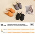thumbnail image 5 of Vonmay Women's Fuzzy Foam Slippers Warm Comfy Winter House Slipper Shoes indoor and outdoor, 5 of 6