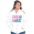 thumbnail image 4 of No Pain No Gain Workout Gym Zip Up Hoodie Men's Women's Brisco Brands S, 4 of 6
