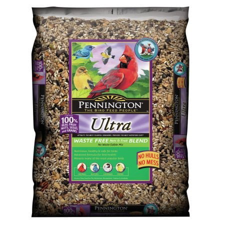 Pennington Wild Bird Feed and Seed Ultra Nuts and Fruit Waste Free, 6.0