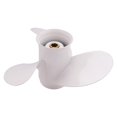 thumbnail image 1 of Boat Propeller 6G1-45943-00-El 8 1/2 X 7 1/2 For Outboard Engine 6-8Hp Aluminum Alloy 3 Blades R Rotation 7 Spline Tooths,1 x Propeller,white, 1 of 5