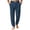 112#Dark Blue, variant on Mens Sleep Pants Lightweight Loungewear Plaid Pajama Pants with Pockets Big and Tall Drawstring Jogger Bottoms