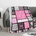 thumbnail image 2 of Get Well Soon Gifts for Women After Surgery Blanket Cancer Care Gifts Warm Soft Flannel Throw Blanket You are Awesome Gifts for Women Inspirational Positive Gifts Sympathy Gift 50"x40", 2 of 6