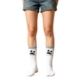 thumbnail image 4 of WHEANG Socks for Women Men Funny Crazy Graphic Mid Calf Socks Holiday Casual Daily Halloween Party Gift Socks Halloween Novelty Socks for Men One Size White, 4 of 5