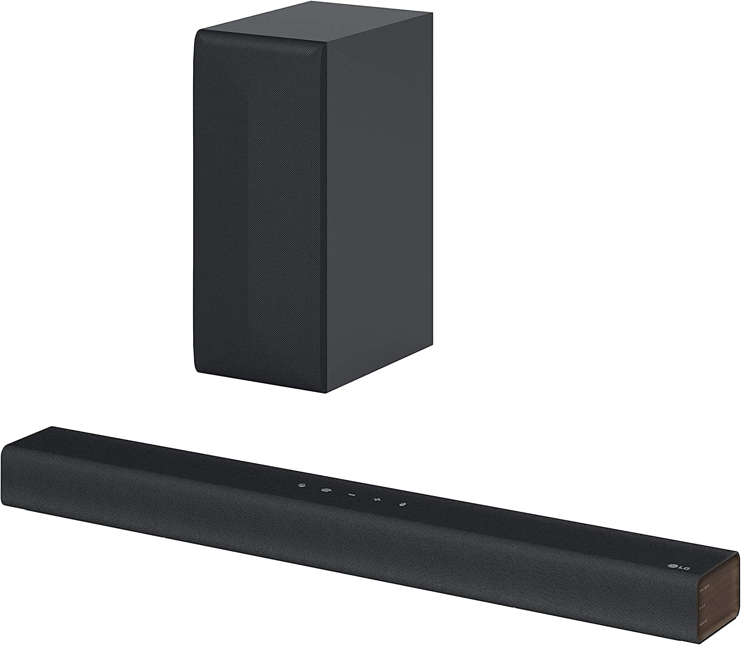 LG S40Q 2.1 Channel 300W Sound Bar and Wireless Subwoofer with Bluetooth