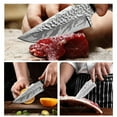 thumbnail image 3 of WXCOO Kitchen Knife Portable Stainless Steel Forged Pocket Knife - Perfect for Outdoor Camping and Barbecue! Hunting Knife Boning Knife BBQ, 3 of 14