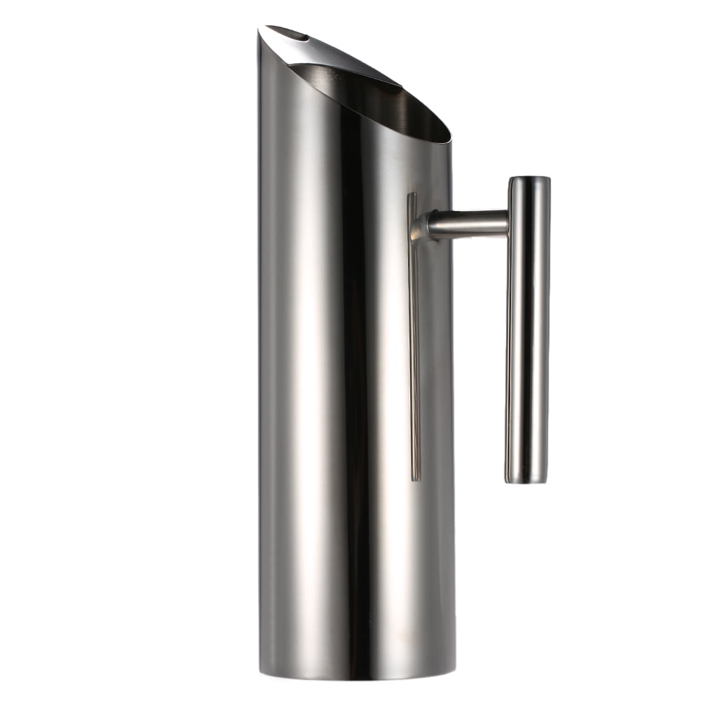 Pichet à Eau En Acier Inoxydable 1,5L Avec Infuseur à Fruits Et Pare-Glace - Idéal Pour Boissons Froides, Thé Glacé, Limonade