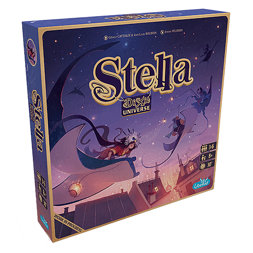 Stella, Univers Dixit de 3 à 6 Joueurs Âgés de 8 Ans et Plus, 30 à 45 minutes