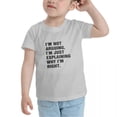 thumbnail image 3 of I'm Not Arguing, I'm Just Explaining Why I'm Right Cute Toddler Tshirts for Boys Girls (Gray, 5/6T), 3 of 5