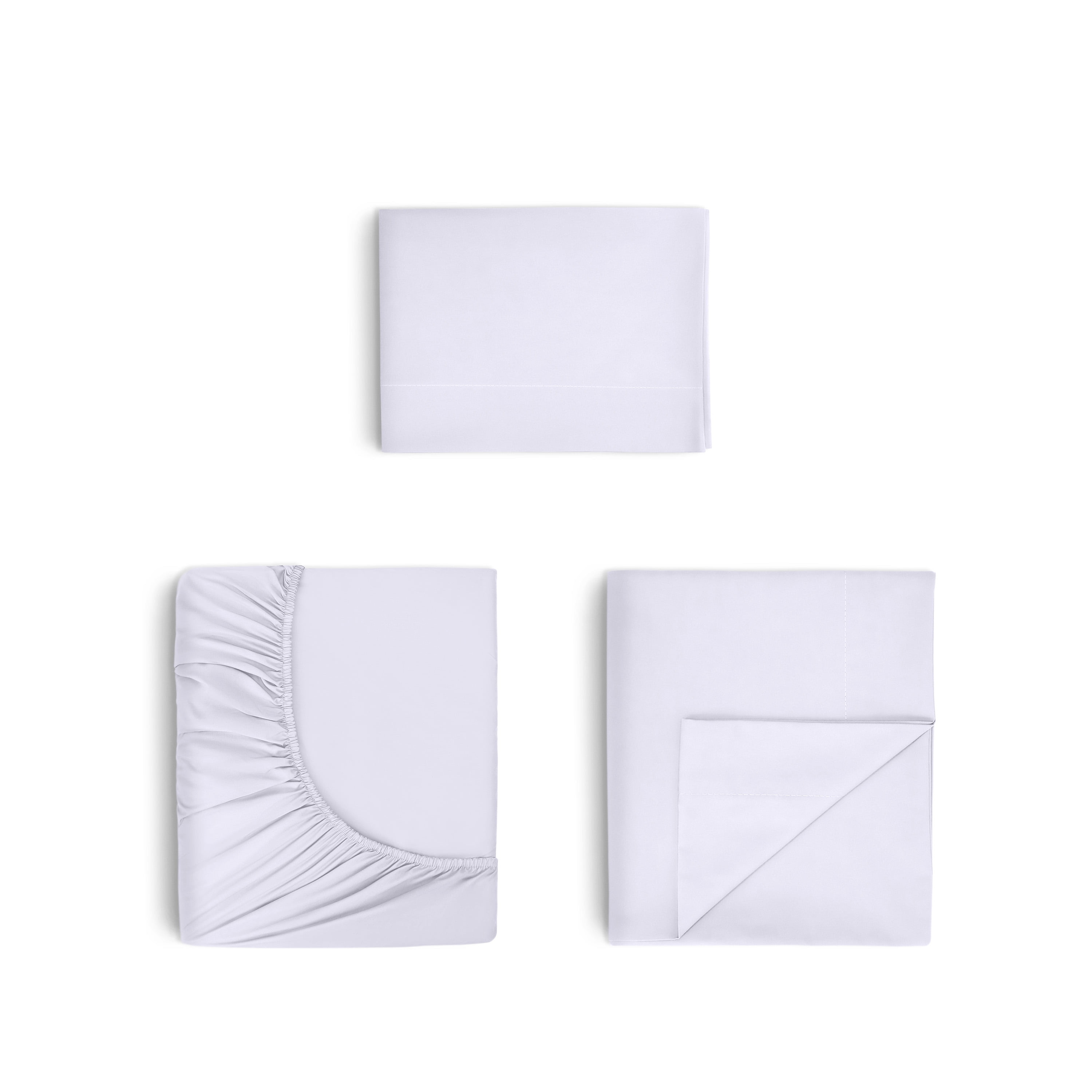 Martex Restore Cooling Bed Sheet Set, Twin, White