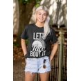 thumbnail image 5 of Lets Taco Bout It Tuesday Funny Food Unisex Plus Size Graphic Tee Brisco Brands 2X, 5 of 6
