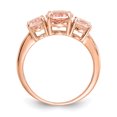 thumbnail image 2 of 14K Rose Gold Morganite Ring, 2 of 3
