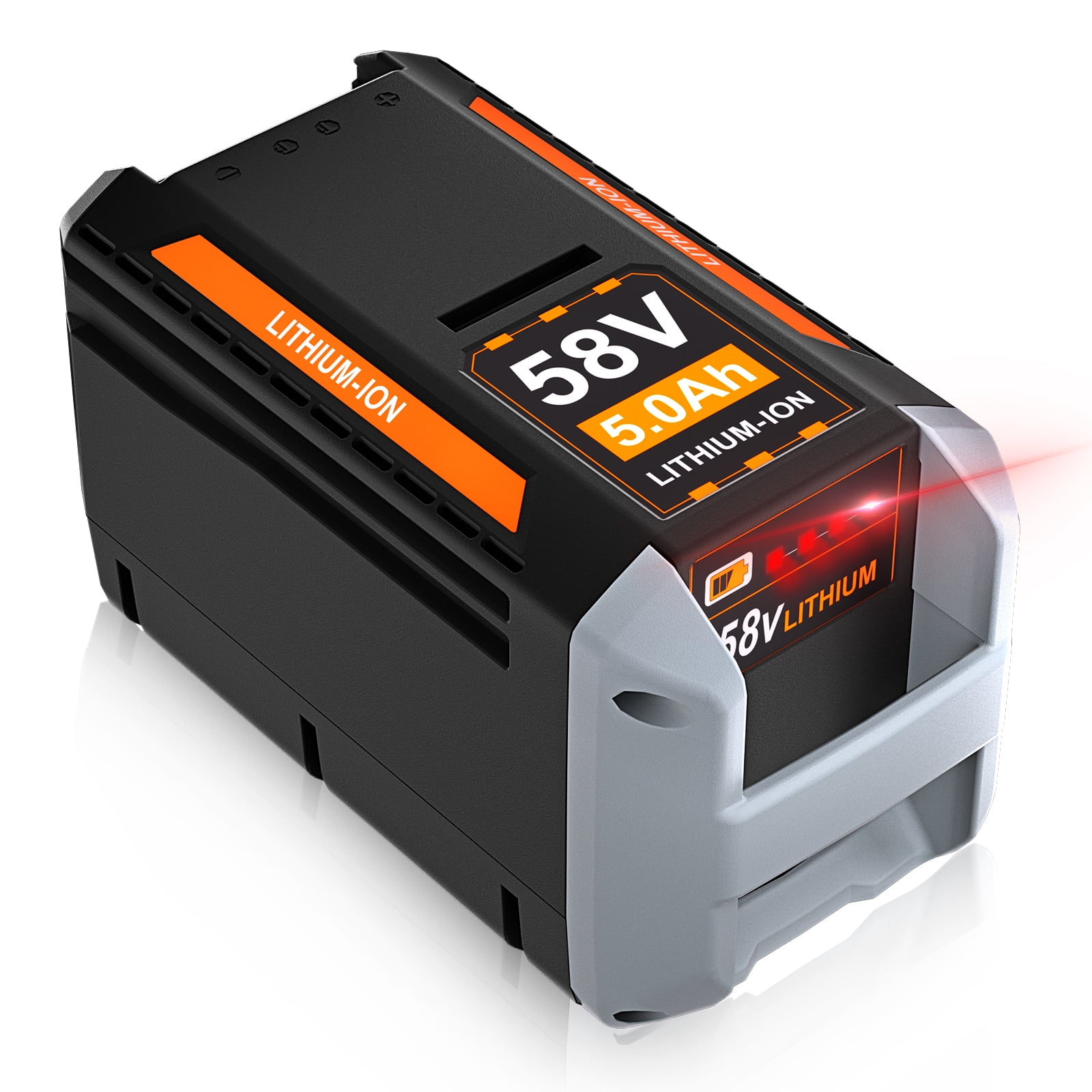 TenHutt 5.0Ah Replacement for Echo 58V Battery CBP-58V20, CBP-58V40 Lithium Ion Battery Compatible with Echo 58V Cordless Tools