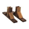 thumbnail image 2 of S SERENABLE 2x Garden Fence Base Shelf Triangle Picket Brackets Room Divider Support Feet M, 2 of 9