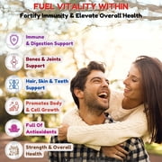 SHIFAA NUTRITION Halal Multivitamins for Adults | 90 Gummies, 45 Days Supply w/ All Essential Vitamins | Vegetarian, NON-GMO, Gluten, Gelatin, Peanuts Free