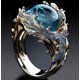 thumbnail image 2 of Anillo Abierto de Resina Ondulada para Mujer, 2 of 2