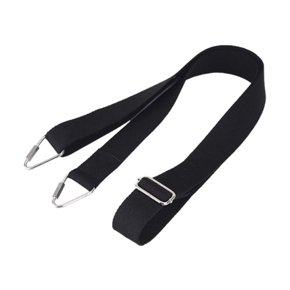 Correa de fijación para Pilates, longitud ajustable, entrenamiento de fuerza, cómoda correa de fijación para cinturón reformer para estudio, fitness
