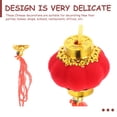 thumbnail image 2 of OULII 30Pcs Small Red Hanging Lanterns Decorations for Door Window Tree New Year Festive Use, 2 of 8