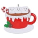 thumbnail image 5 of Colgante de árbol de Navidad, taza de café, decoración navideña personalizada, adorno colgante de Navidad para decoración del hogar de vacaciones (rojo, 1 unidad), 5 of 5