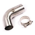 thumbnail image 3 of Motorcycle Exhaust Pipe Slip On Original Muffler Stainless Steel Pipe Exhaust Link Pipe For CB1000R 2008-2018, 3 of 4