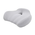 thumbnail image 4 of Runquan Memory Foam Seat Cushion Breathable Non Slip Comfortable Butt Pillow Support Gray, 4 of 8