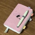 thumbnail image 3 of Portable Leather Journal 100 Pages Pocket Notebook, Travel Memopad for Sketching, Notes & Daily Journaling, 3 of 8