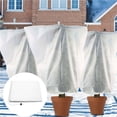 thumbnail image 2 of Covers Frost Bag Winter Drawstring Covers Winter Reusable Jacket For Fruit Tree Shrub Potted Large Couch Covers for Oversized Sofa Washable Couch Cover Extra Large Couch Cover Garden Bed Cover Outdoor, 2 of 4
