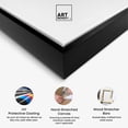 thumbnail image 4 of Warm and Cool Gres Botanical Set Canvas Print Botanical Wall Decor Set by Art Remedy, Black Frame, 36 x 54, 4 of 6