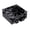 Black, variant on Quiet Operations 4 Pipe CPU Coolers with Thin Fan for Socket for Small Form Factor PC