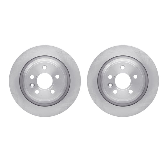 Dynamic Friction Company Rear Brake Rotors 6002-11022