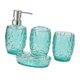thumbnail image 3 of 4 piezas de botellas de loción, soporte para cepillo de dientes, jabonera, vaso, accesorios de baño de diseño moderno, juego de baño para el hogar Macarena Cosas de baño, 3 of 8
