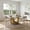Table + 4 Chair, variant on 5-Piece Round Marble Dining Table Set, 59" Sintered Stone Table with Gold Metal Base, 4 Upholstered Chairs, for Kitchen Dining Room