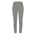 thumbnail image 5 of Yindaity Womans Leggings High Waisted Leggings for Women with Pockets Soft Active Tummy Control Pants for Yoga Running & Daily Wear(Grey,XL), 5 of 5