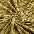 thumbnail image 3 of Exclusivo Mezcla Large Soft Throw Blanket for Couch, 50x70 Inches Diamond Geometry Pattern Velvet Fleece Blanket, Cozy, Warm and Lightweight Olive Green Blanket, 3 of 7