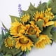 thumbnail image 5 of XmhyTop Ramos de boda, rosas de seda perlada, ramo de novia para dama de honor, flores artificiales falsas para bodas, fiestas e iglesias (morado), 5 of 5