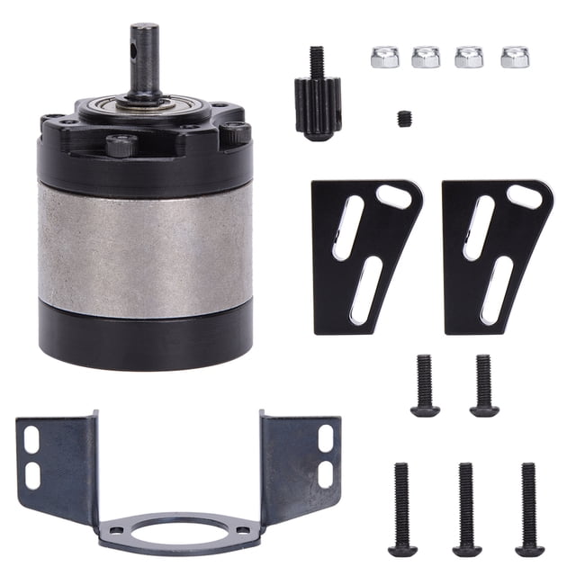 Caja de cambios planetaria de Metal 1/5 con accesorios de engranaje para coche trepador de control remoto a escala D90 1/10