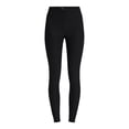 thumbnail image 6 of No Boundaries Faux Sueded Ankle Leggings, 27.5”Inseam, 1 or 2-Pack, Women's & Women's Plus Sizes XXS-4X, 6 of 7