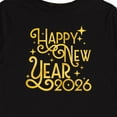 thumbnail image 4 of Inktastic Happy New Year 2026 Boys or Girls Long Sleeve Toddler T-Shirt, 4 of 5