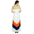 thumbnail image 5 of Bimba Women Halter Neck Long Maxi Dress Chic Beach Wear Classic Summer Clothing, 5 of 8