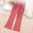 thumbnail image 2 of XIYNBAOK Pants Para Mujer Y2k Pants White Sweatpants High Waist Pants Tween Sweatpants Youth Camo Pants Preteen Clothes, Pink 5-6 Years, 2 of 4