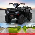 thumbnail image 6 of EastVita 12V Kids Ride on ATV, All Terrain Ride on Car for Toddlers, Ride on Electric Vehicle Toys with LED Light, Music, USB, for 3 Age +Child Gift, 6 of 6