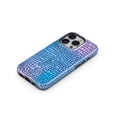 thumbnail image 3 of DesignSkinz Scratch-Resistant Hard Slim Case Compatible with iPhone 13 (Compatible with MagSafe) - Neon Vibrant Snake Skin Pattern, 3 of 9
