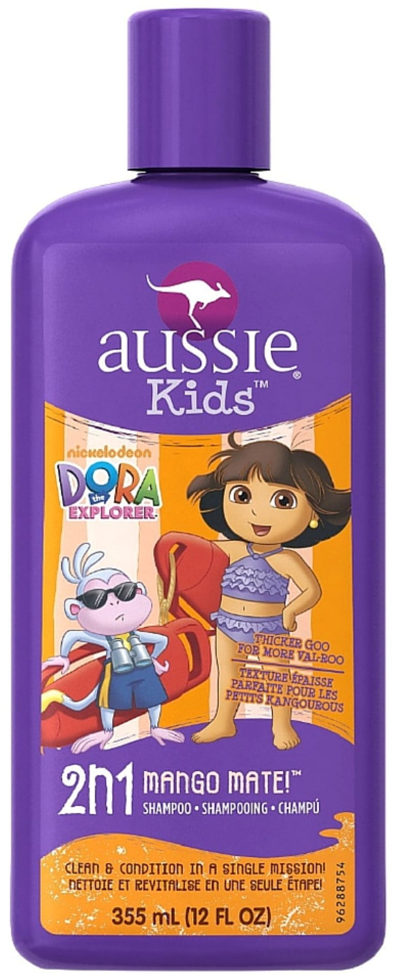 Aussie Kids 2N1 Shampoo & Conditioner, Mango Mate 12 oz (Pack of 2