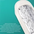 thumbnail image 5 of Riousery Professional Ultrasonic Jewelry Cleaner 440ml Portable Eyeglasses and Watch Cleaning Machine White and Grey High Frequency 45kHz 20W (8.3 x 2.3 inches / 21.2 x 5.8 cm), 5 of 9