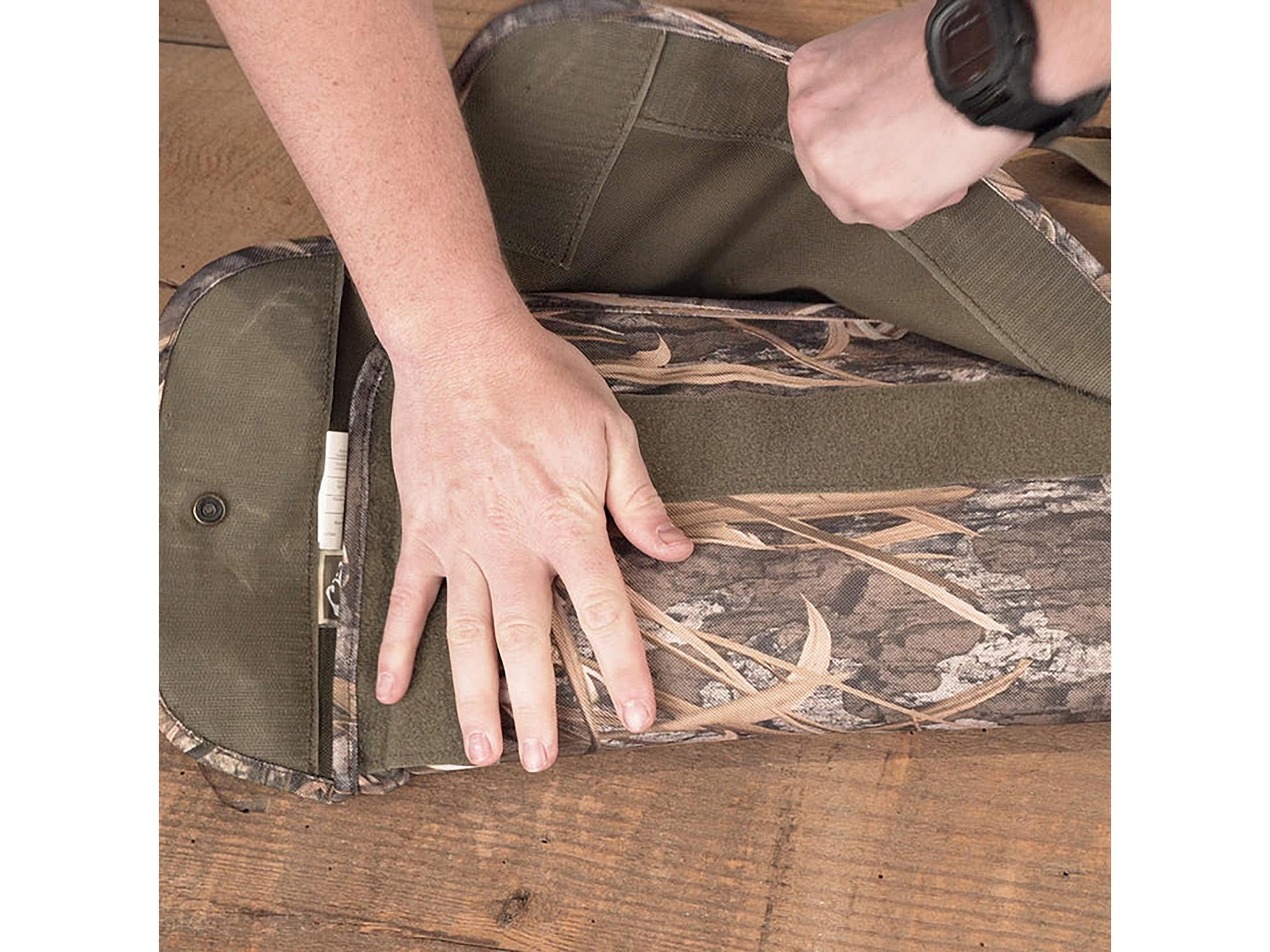 Drake Side-Opening Padded Gun Case Green Timber
