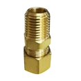 thumbnail image 4 of Legines Adaptador macho de compresión de latón, tubo de 1/8" OD x 1/8" NPT macho, paquete de 2, 4 of 5