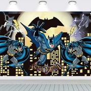 Batman Bat Man Background Taspestry Post Banner Backdrop Party Supplies Wall Decor