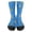 Blue, variant on Colorful Socks with Banana Pattern, Comfortable Sports Compression Socks, Fun Knee-high Socks (Green)
