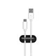 thumbnail image 4 of Clips organizadores de cables de escritorio, paquete de 3, organizador de cables, gestión de cables, almacenamiento de cables para cargadores USB, mouse, auriculares y cables de PC, 4 of 5