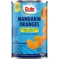 thumbnail image 2 of (12 pack) Dole Mandarin Oranges in 100% Fruit Juice From Concentrate**, 15 oz Can, 2 of 8